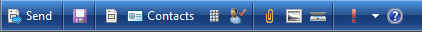 Captura de pantalla de la barra de herramientas con iconos bien organizados.
